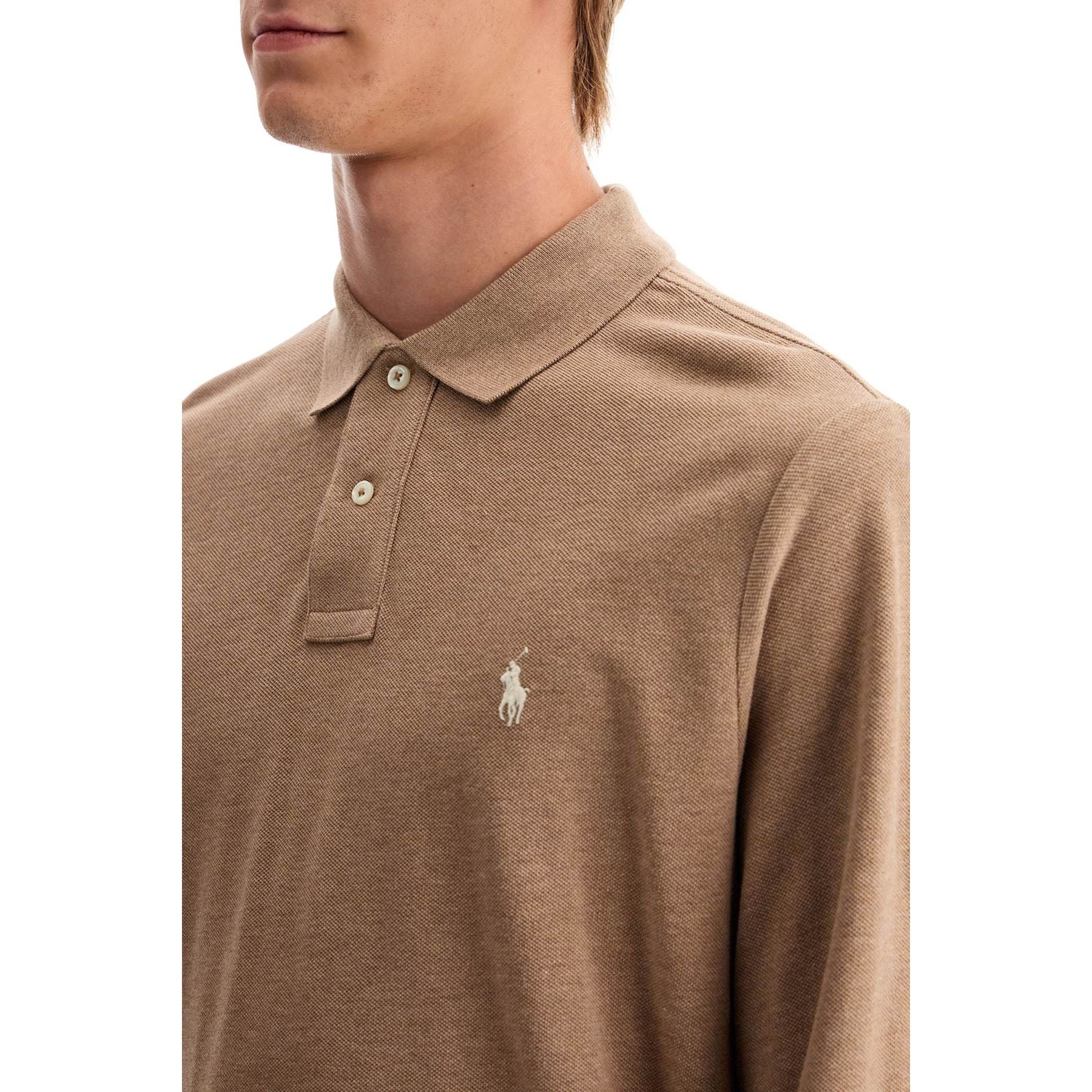 Long-sleeved Polo Shirt