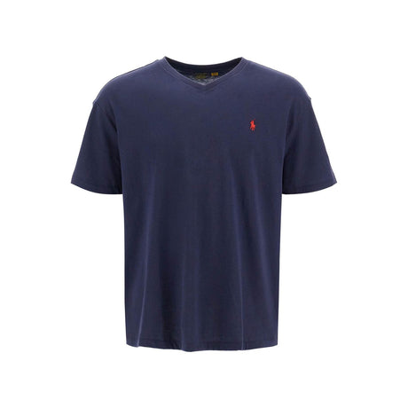 POLO RALPH LAUREN-Classic Fit V Neck T Shirt -JOHN JULIA.