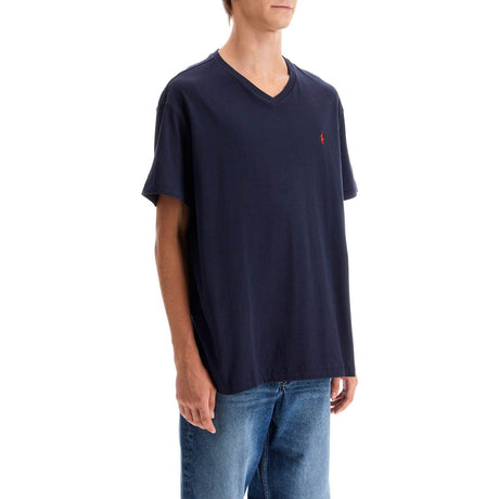 POLO RALPH LAUREN-Classic Fit V Neck T Shirt -JOHN JULIA.