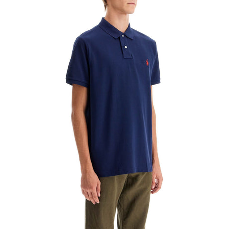 POLO RALPH LAUREN-Custom Slim Fit Short Sleeve Polo Shirt-JOHN JULIA