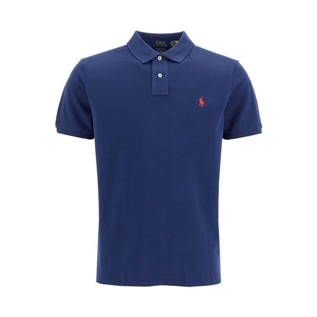 POLO RALPH LAUREN-Custom Slim Fit Short Sleeve Polo Shirt-JOHN JULIA