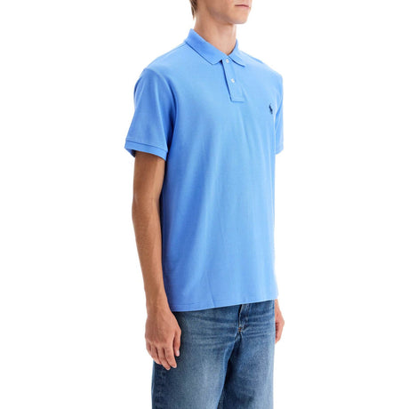 POLO RALPH LAUREN-Custom Slim Fit Short Sleeve Polo Shirt -JOHN JULIA.