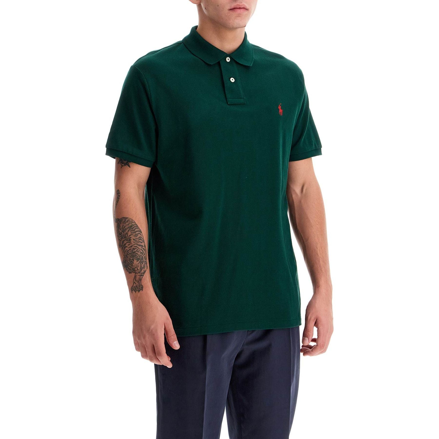 Custom Slim Fit Short Sleeve Polo Shirt