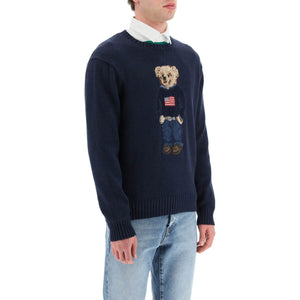 Polo Bear Cotton-linen Sweater