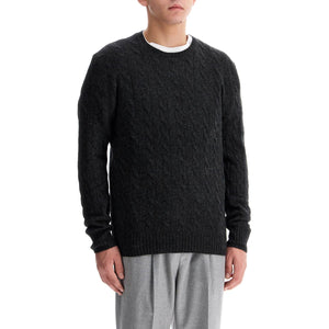 Cable Knit Wool-cashmere Sweater