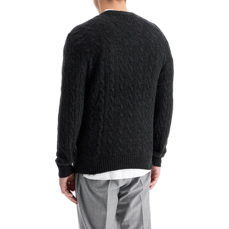 Cable Knit Wool-cashmere Sweater