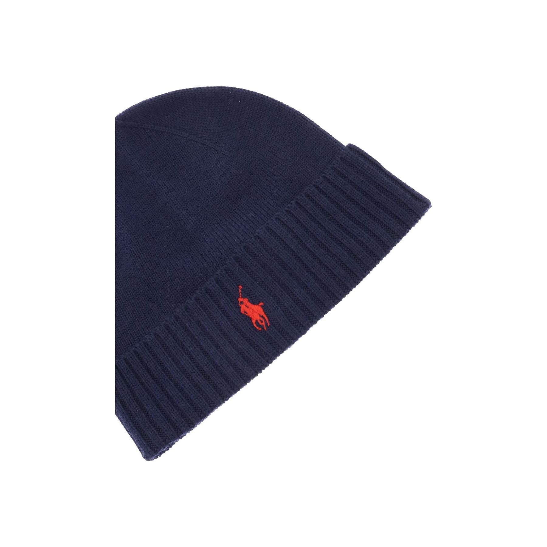 Pony Embroidered Cozy Wool Knit Beanie