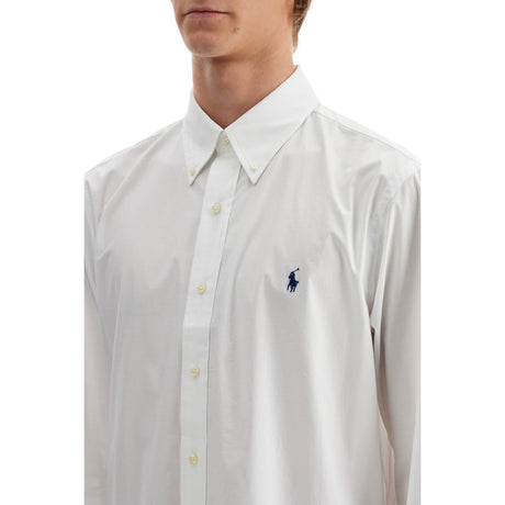 POLO RALPH LAUREN-Stretch Poplin Shirt For Men -JOHN JULIA.