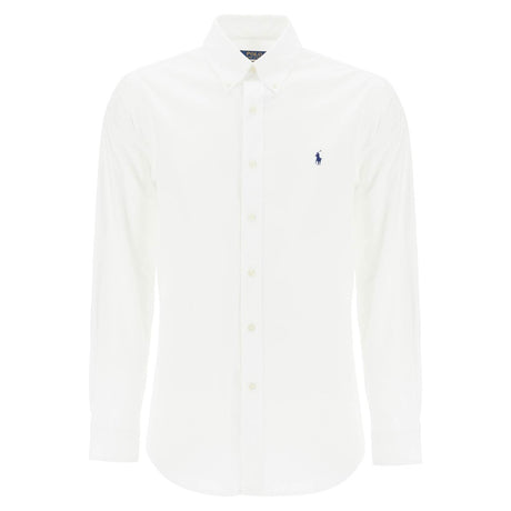 POLO RALPH LAUREN-Stretch Poplin Shirt For Men -JOHN JULIA.