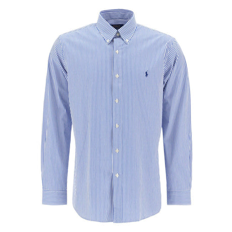 POLO RALPH LAUREN-'Striped Stretch Poplin Shirt With -JOHN JULIA.