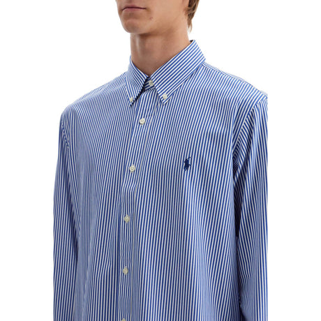 POLO RALPH LAUREN-'Striped Stretch Poplin Shirt With -JOHN JULIA.