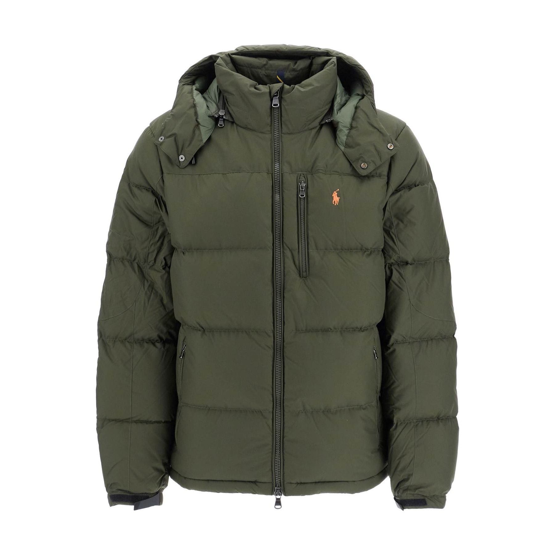 Quilted Down Hooded Jacket