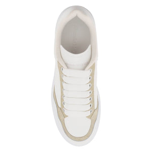 Larry Leather Sneakers Suede Inserts