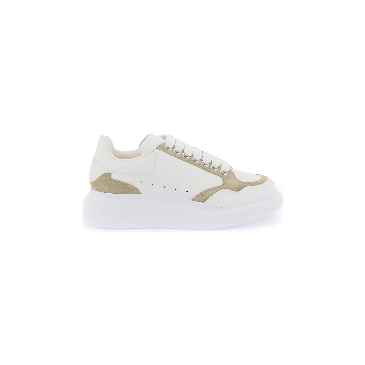 Larry Leather Sneakers Suede Inserts