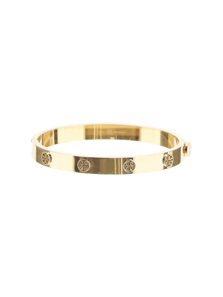 Stud Hinge Leather Bracelet-Tory Burch-JOHN JULIA