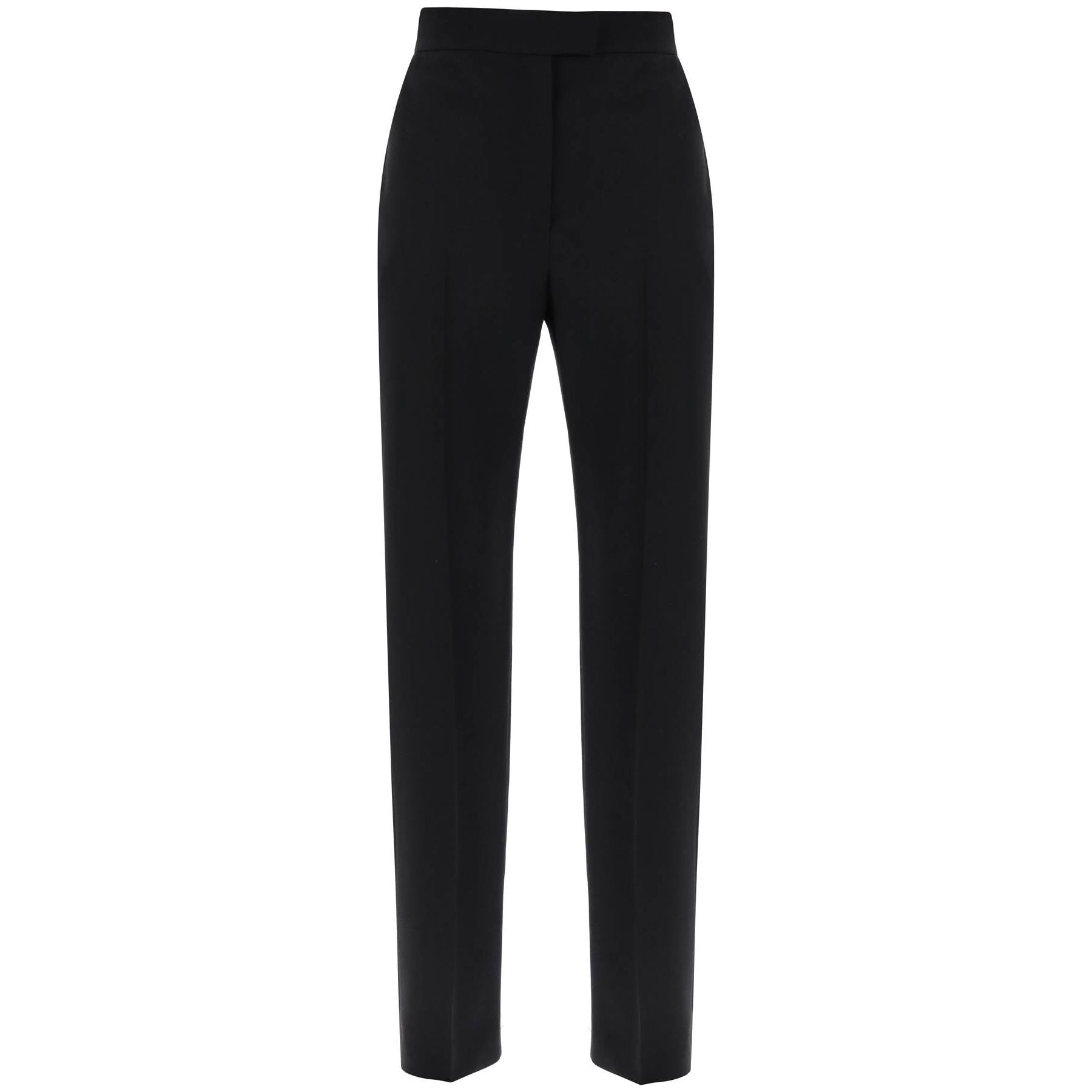 Tailored Wool Cigarette Pants