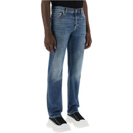 Straight-Leg Jeans.