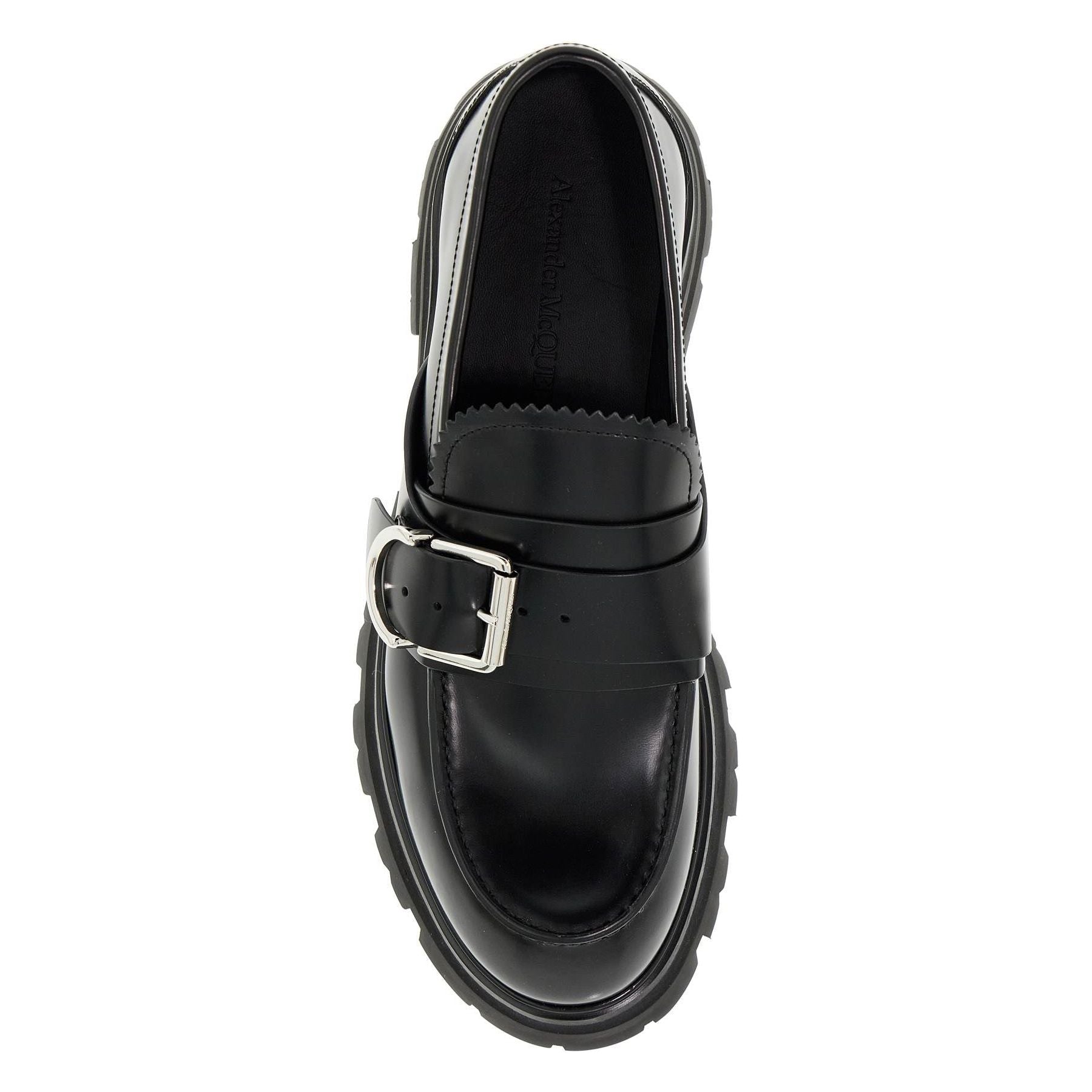 Brushed Leather Wander Loafers