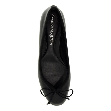 Armadillo Nappa Leather Ballerina Flats.