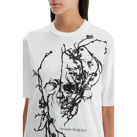 Blossom Skull Oversized T-shirt.