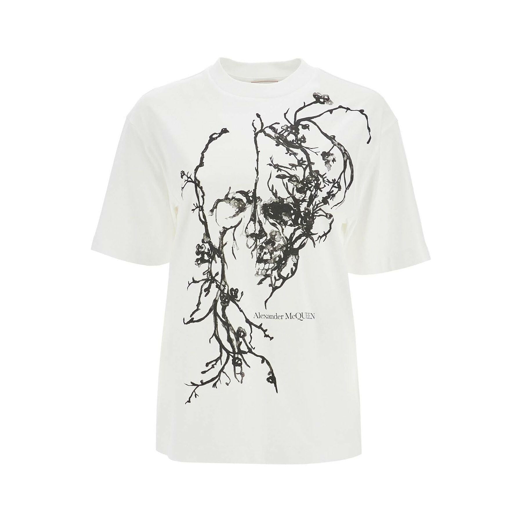 Blossom Skull Oversized T-shirt.