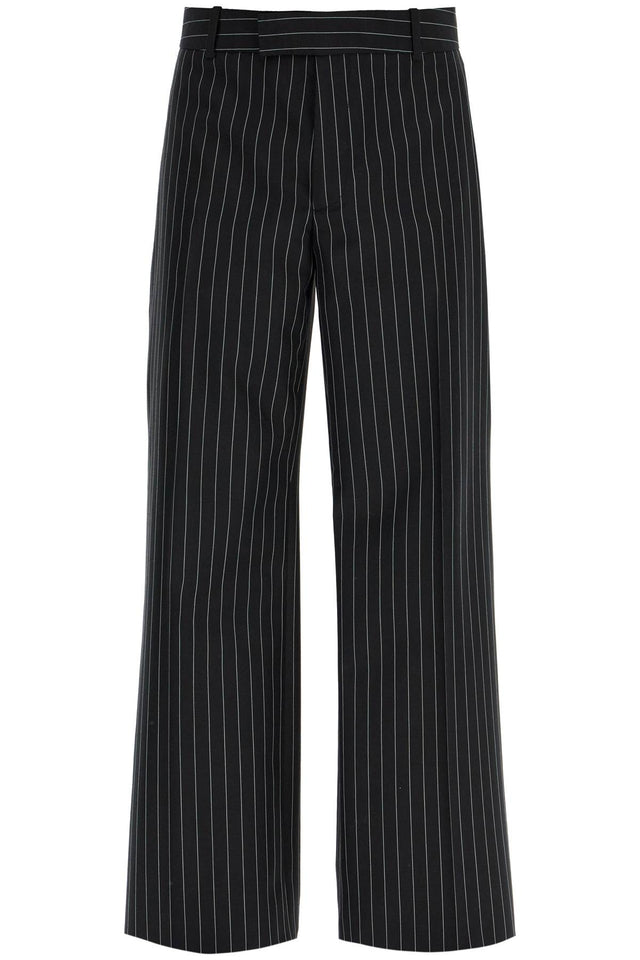 Low-waisted Pinstripe