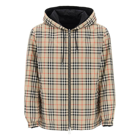 BURBERRY-Reversible Check Jacket-JOHN JULIA