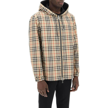 BURBERRY-Reversible Check Jacket-JOHN JULIA