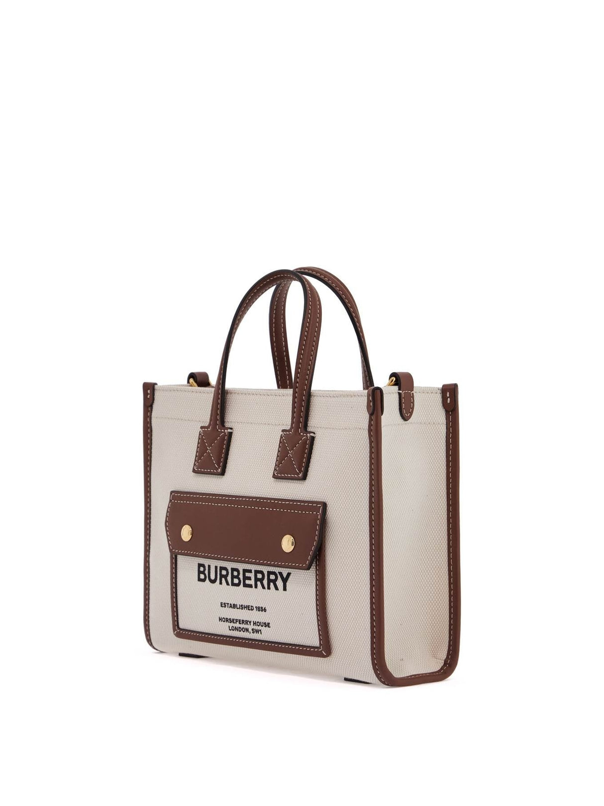 Freya Mini Quilted Tote Bag-Burberry-JOHN JULIA