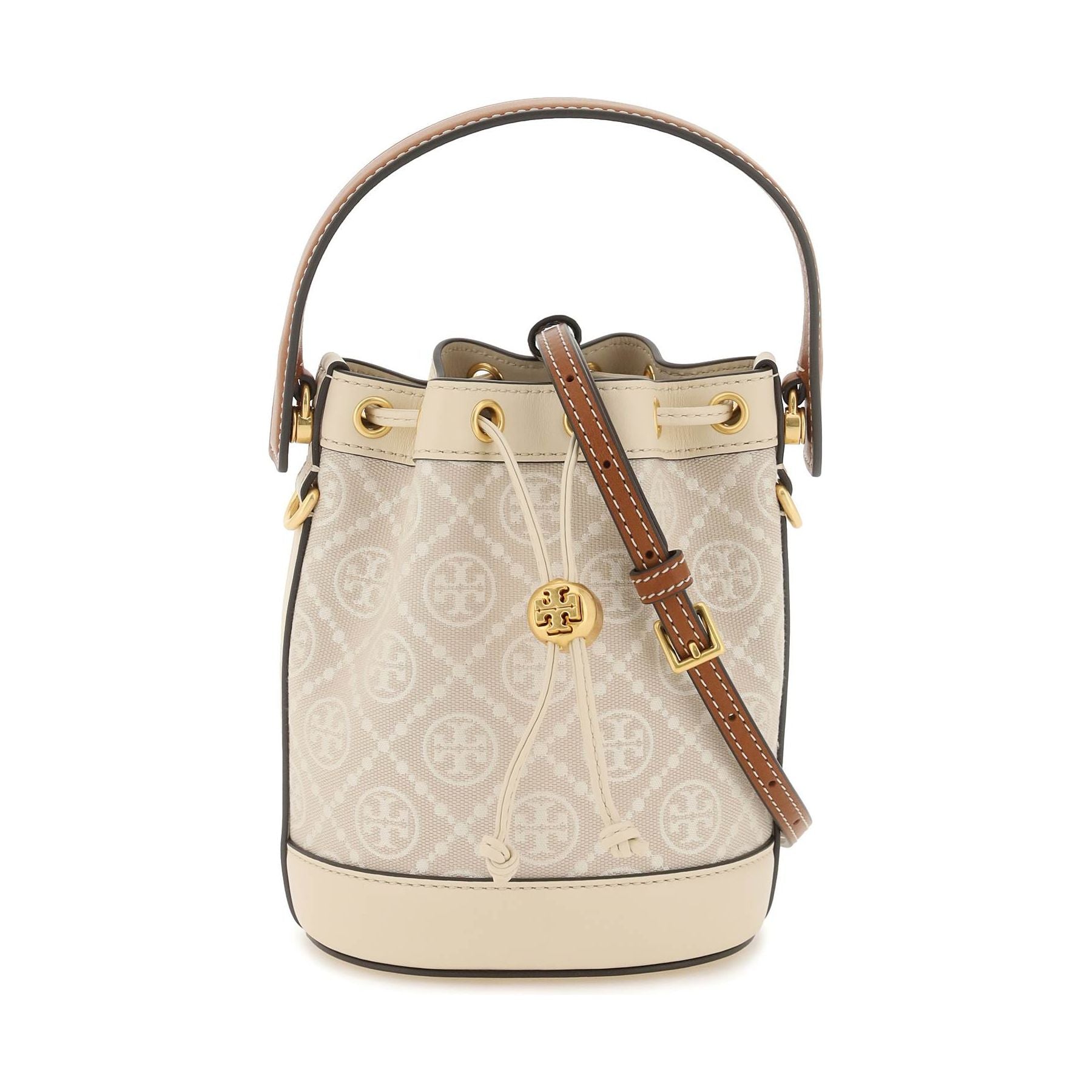 T Monogram Mini Bucket Bag