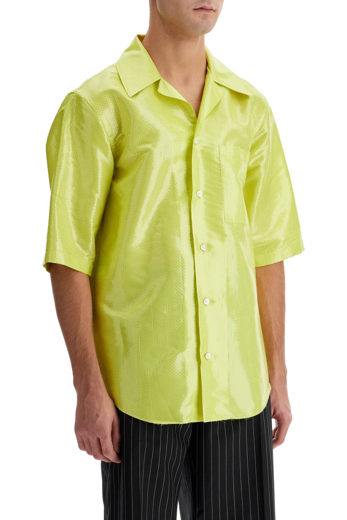 Short-sleeved Canvas Tarp Shirt