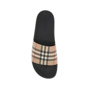 Tartan Rubber Slides.