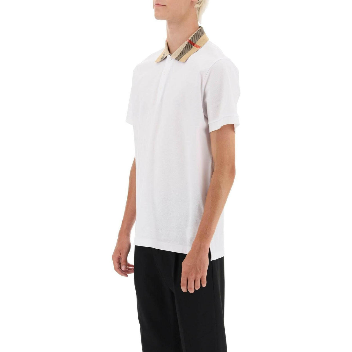 Check Collar Cody Polo Shirt.