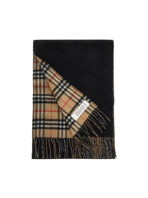 Reversible Check Cashmere Scarf-Burberry-JOHN JULIA