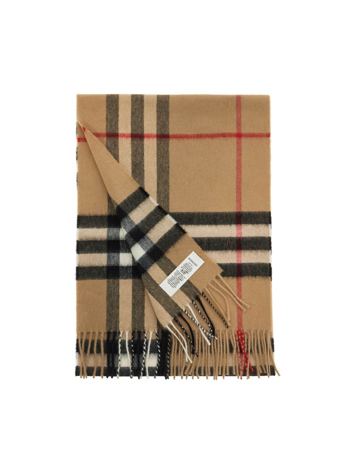 Giant Check Cashmere Scarf-Burberry-JOHN JULIA