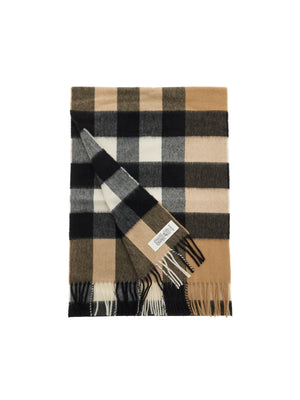 Tartan Cashmere Scarf-Burberry-JOHN JULIA