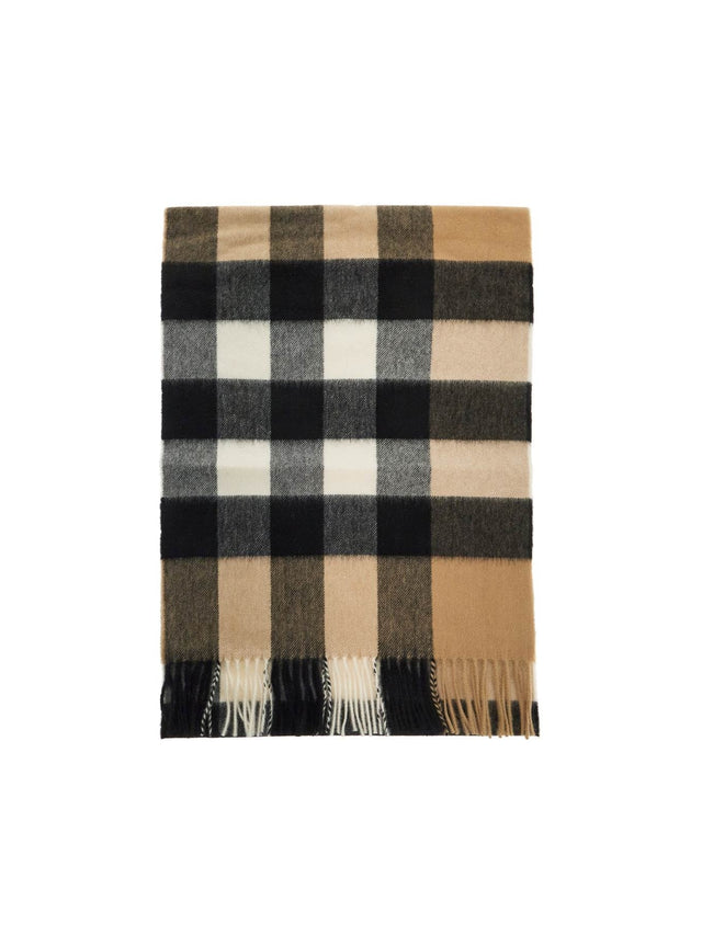 Tartan Cashmere Scarf-Burberry-JOHN JULIA