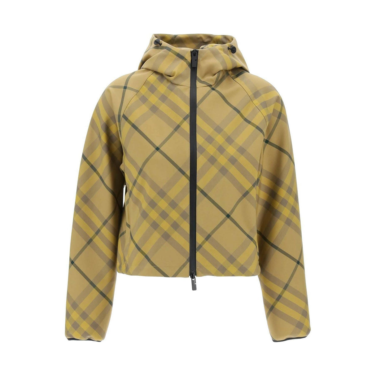 Cedar Cropped Check Lightweight Jacket BURBERRY JOHN JULIA.