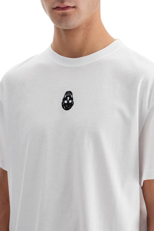 Skull Embroidered T-shirt