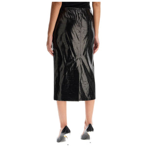 Silk Tarpaulin Skirt