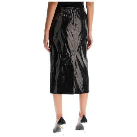 Silk Tarpaulin Skirt