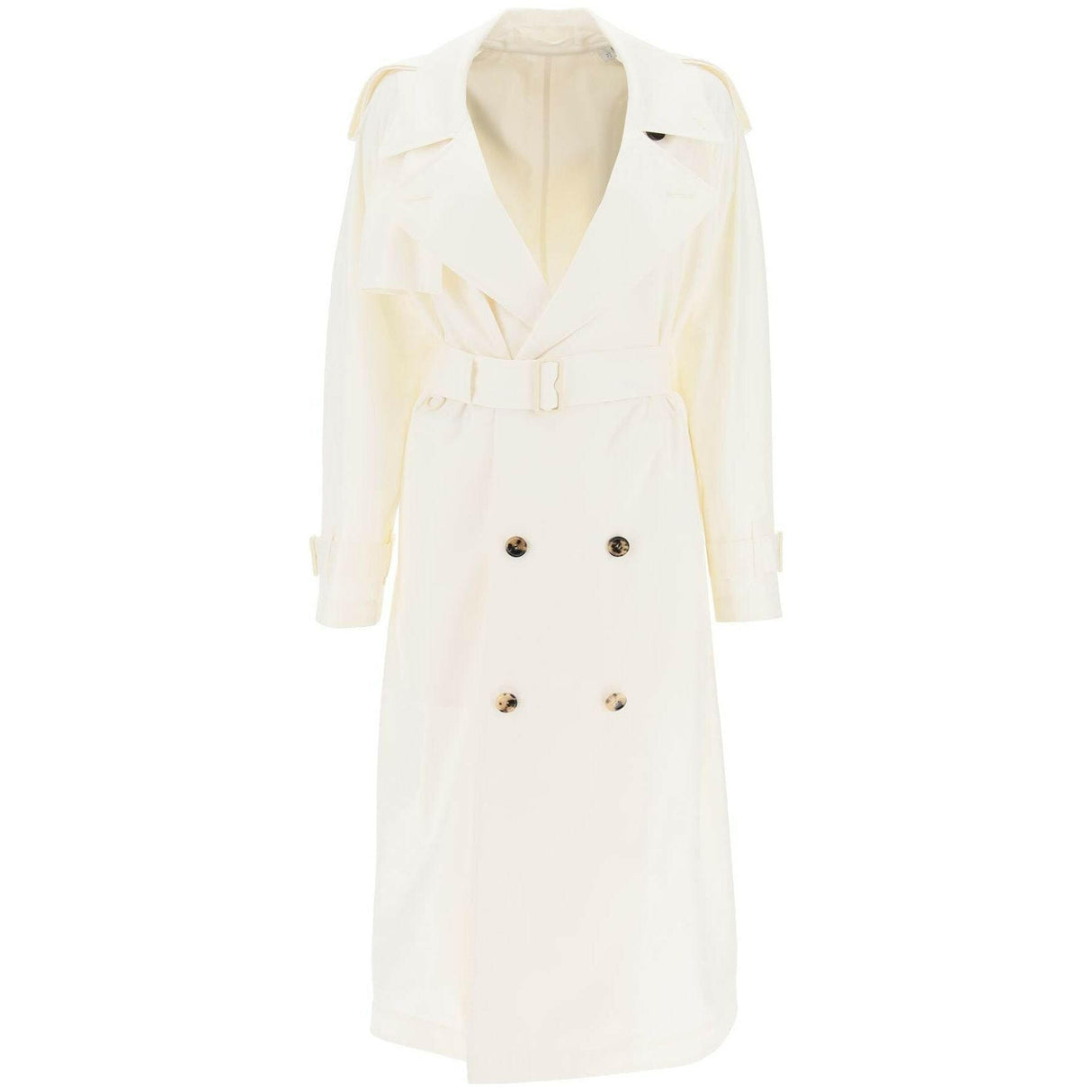 Silk Trench Coat.