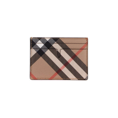 BURBERRY-Check Card Case -JOHN JULIA.