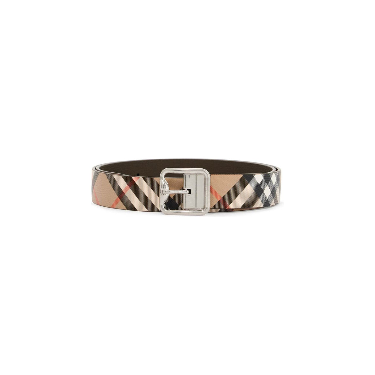 Reversible B Buckle Check Belt