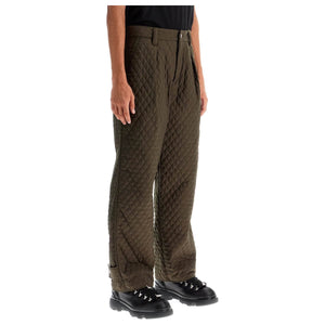 BURBERRY-Quilted Nylon Trousers -JOHN JULIA.