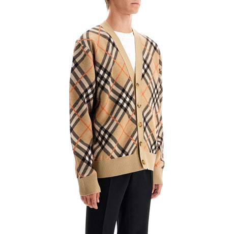 BURBERRY-Ered Wool And Mohair Cardigan Sweater -JOHN JULIA.