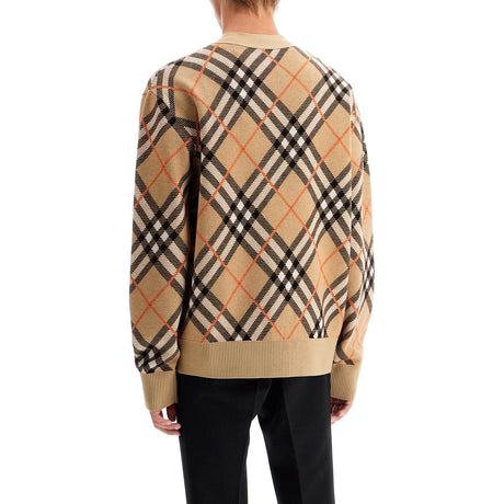 BURBERRY-Ered Wool And Mohair Cardigan Sweater -JOHN JULIA.