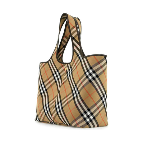 Medium Check Tote Bag.