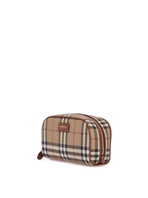 Check Pattern Beauty Case-Burberry-JOHN JULIA