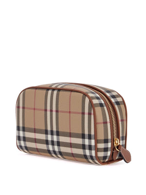 Check Pattern Beauty Case-Burberry-JOHN JULIA